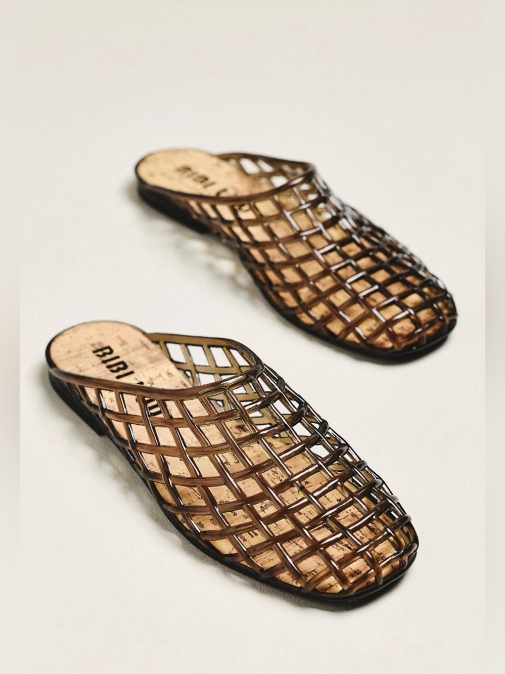 Bibi Lou Netted Jelly Mules
